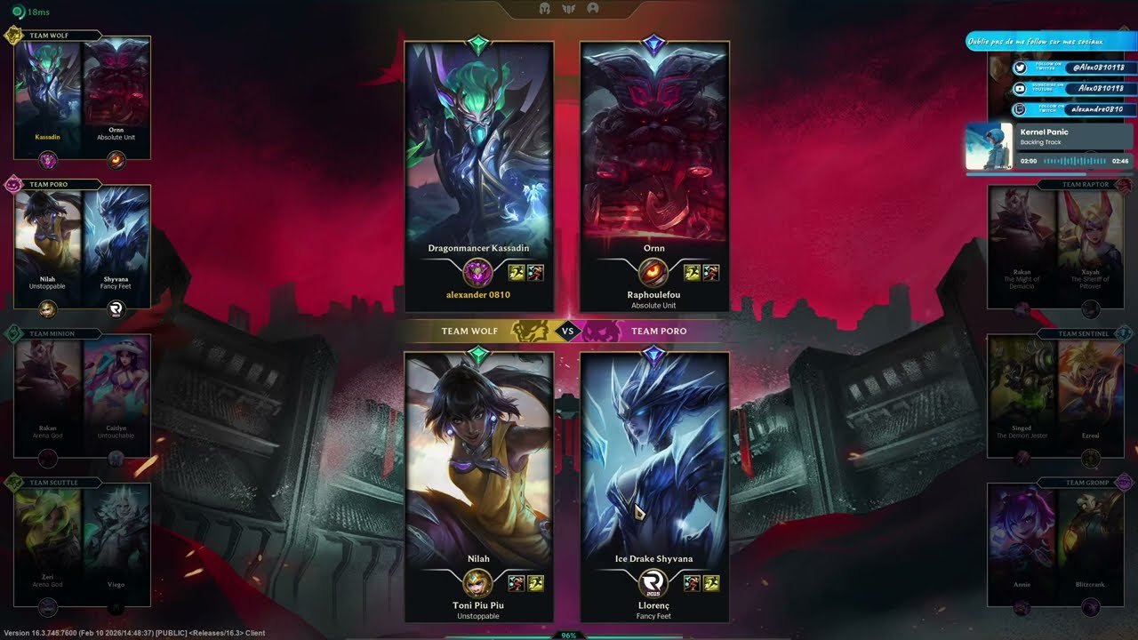 LOL Arena kassadin le bon scalling