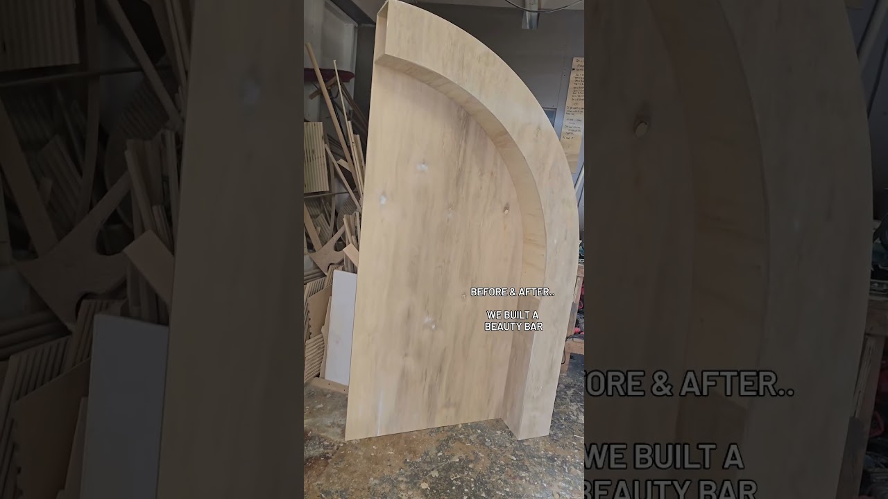 Useful method u must learn for building Beauty Bar for Brand Activation#tutorial #skills #carpenter