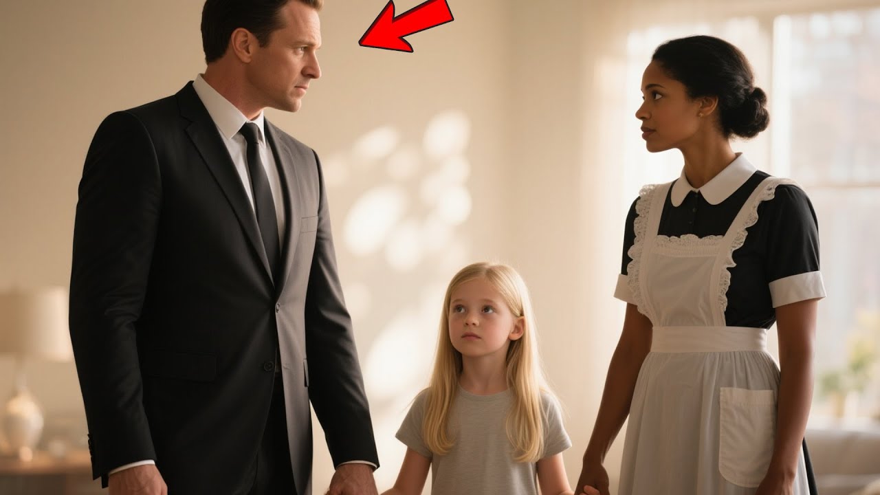 He Sees The MAID Helping His AUTISTIC DAUGHTER—A BILLIONAIRE’S REACTION SHOCKS Everyone
