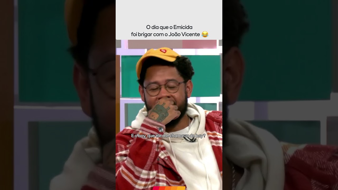 Emicida foi tretar e arrumou uma amizade 😂 