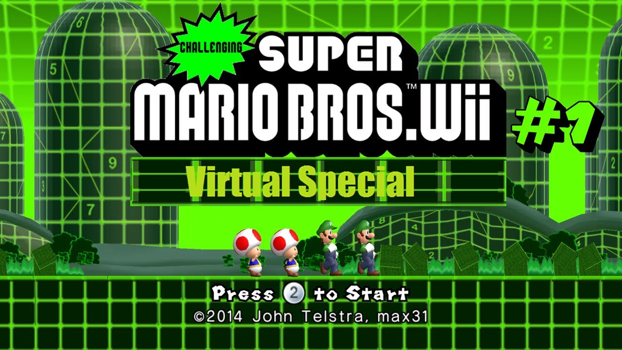 Challenging Super Mario Bros. Wii: Virtual Special 🎮 #1 Walkthrough