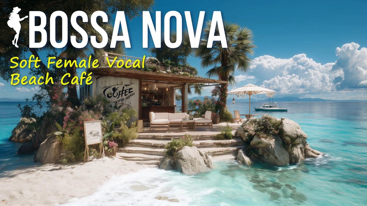 【カフェBGM】ビーチカフェで心地よい女性ボーカルボサノバ 作業用BGM | Bossa Nova Café – work & study (3h)