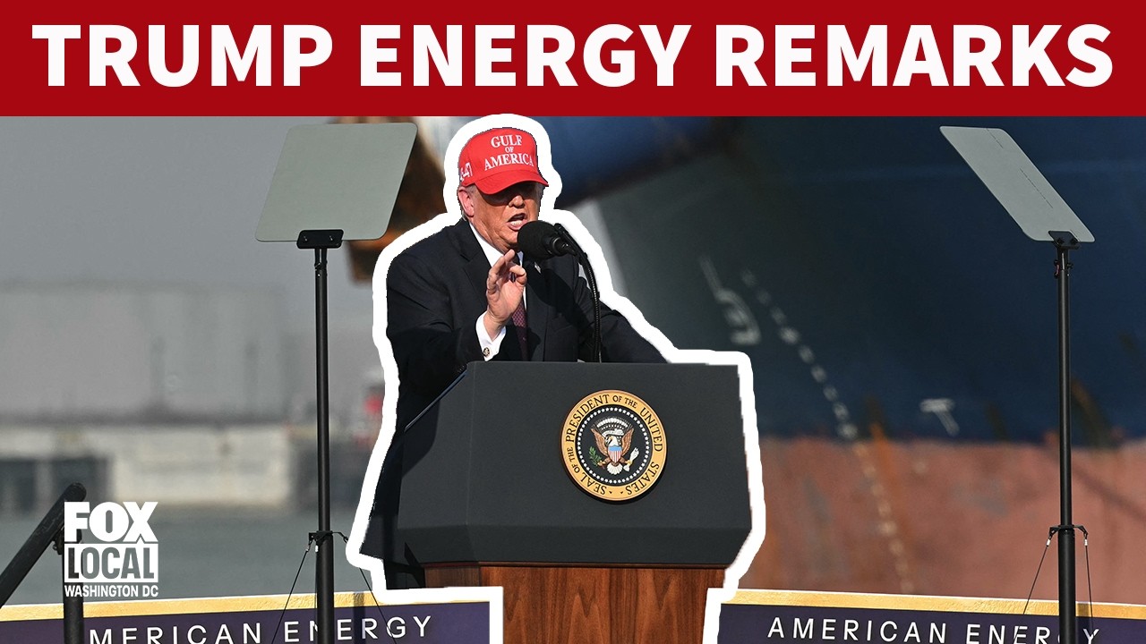 FULL: President Trump delivers remarks on U.S. energy production in Texas | FOX 5 DC