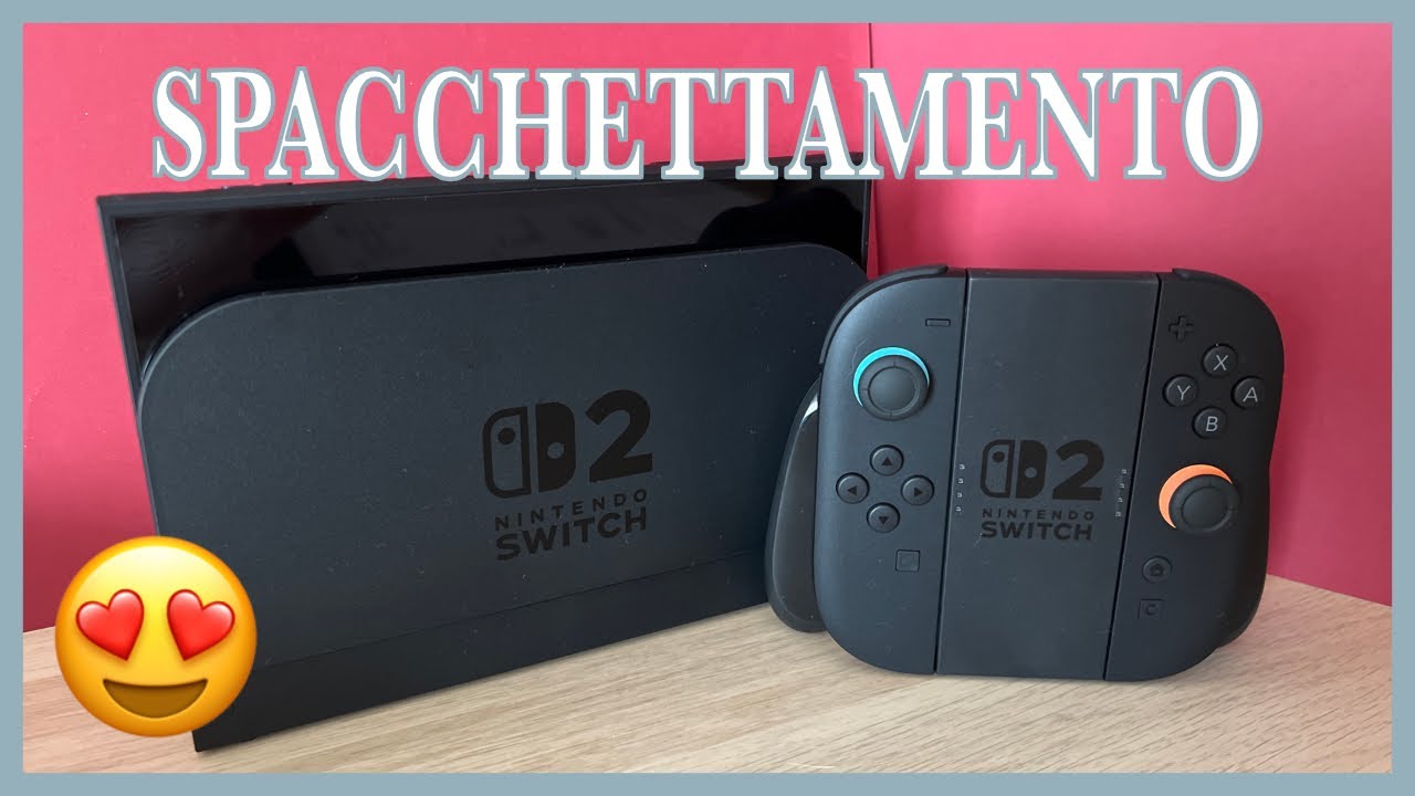 Nintento Switch 2 - SPACCHETTAMENTO