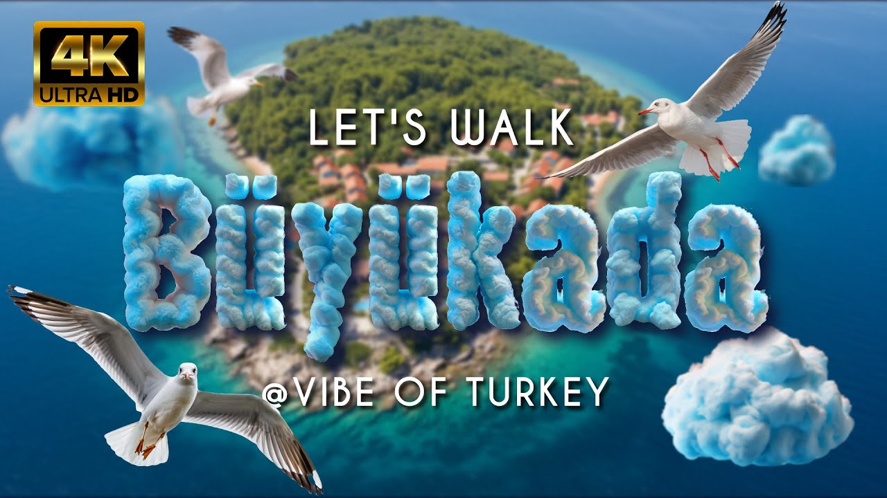 ISTANBUL 2025 Princes' Islands-Büyükada (Adalar) Walking Tour |4K HDR