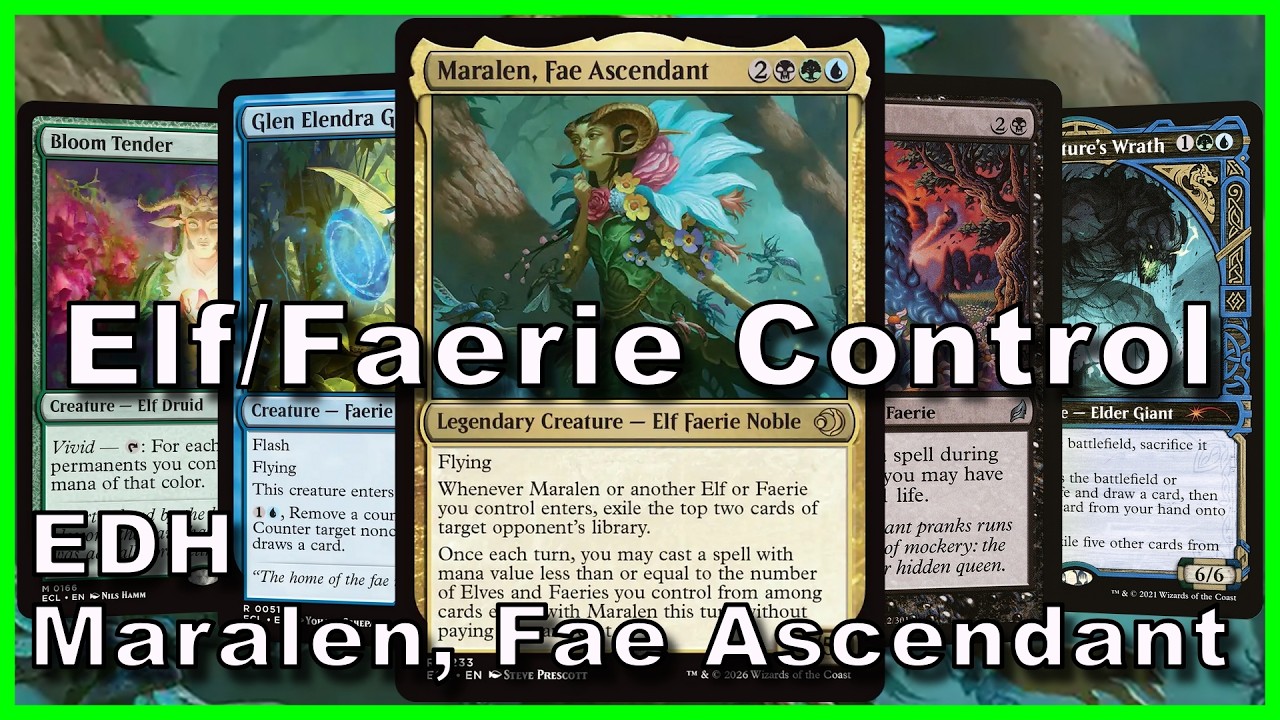 Maralen, Fae Ascendant EDH Deck Tech | Magic: The Gathering