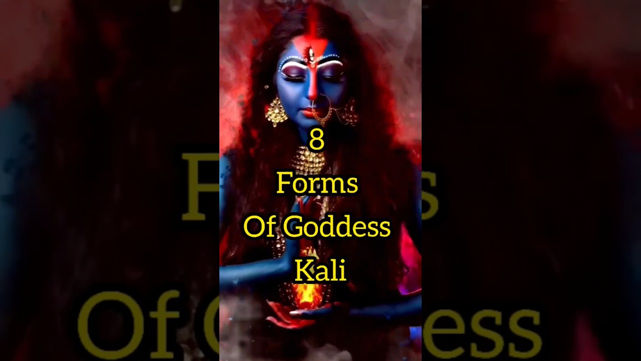8 forms of goddess kali #top10 #religion #kali #hindusm