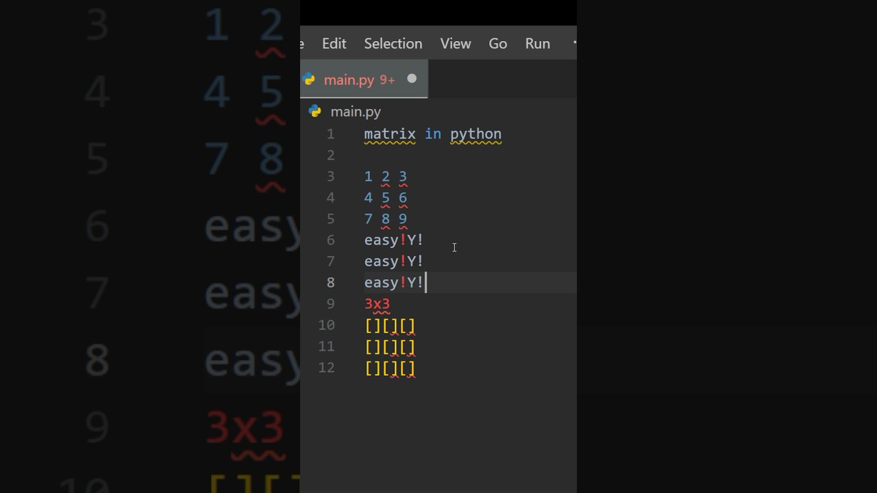 Python Matrix