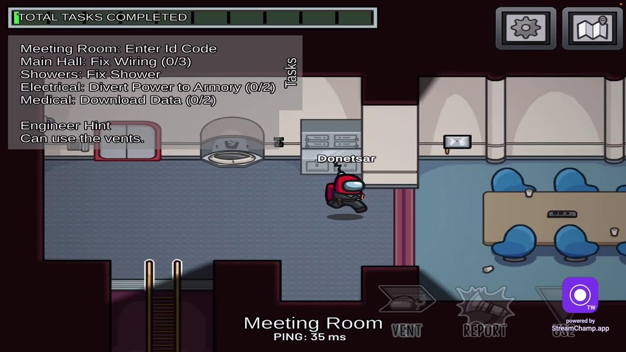 AmongUS - bot game play