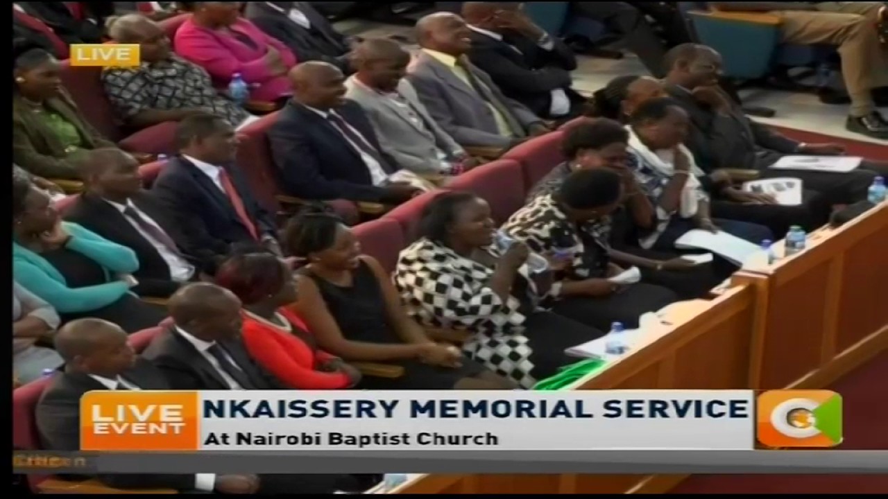 Retired Captain Kung'u Muigai eulogizes the late former general Joseph Nkaissery