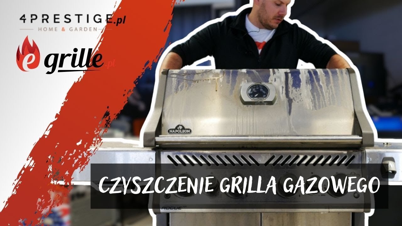 Czyszczenie grilla gazowego - na przykładzie   ⭐𝐍𝐚𝐩𝐨𝐥𝐞𝐨𝐧⭐ 𝐑𝐨𝐠𝐮𝐞 𝐒𝐄 𝟓𝟐𝟓 𝐈𝐍𝐎𝐗