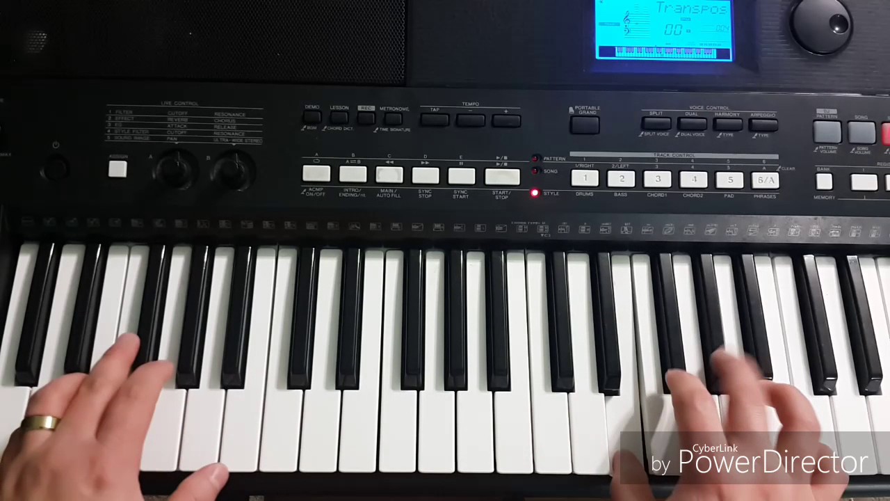 Tutorial en piano. SANTO JESUS. Nota de (MI)