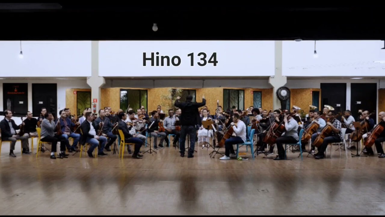 Hino 134 - Teu amor, ó Cordeiro divinal - Orquestra e Coral - Gravação 21/05/2022.