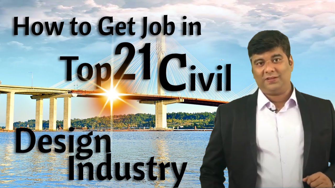 How To Get Jobs In Top 21 Civil Design Industry By Fresher's Civil Engineering Students CADD Centre