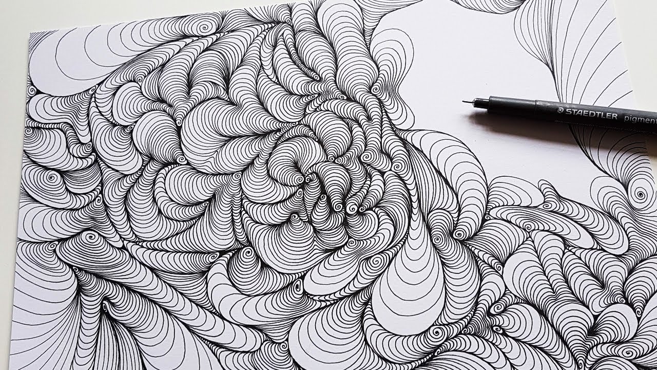 Psychedelic drawing :: Ulrike Hirsch