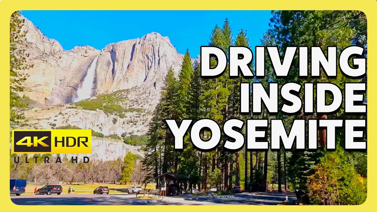 Scenic Drive - Yosemite National Park - 2022 - GO PRO 4K