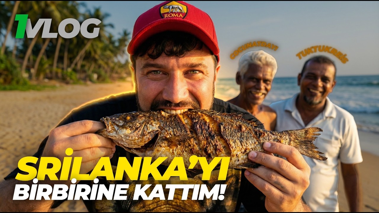 SRİ LANKA'YI BİRBİRİNE KATTIM! | YASİN OBUZ | VLOG1