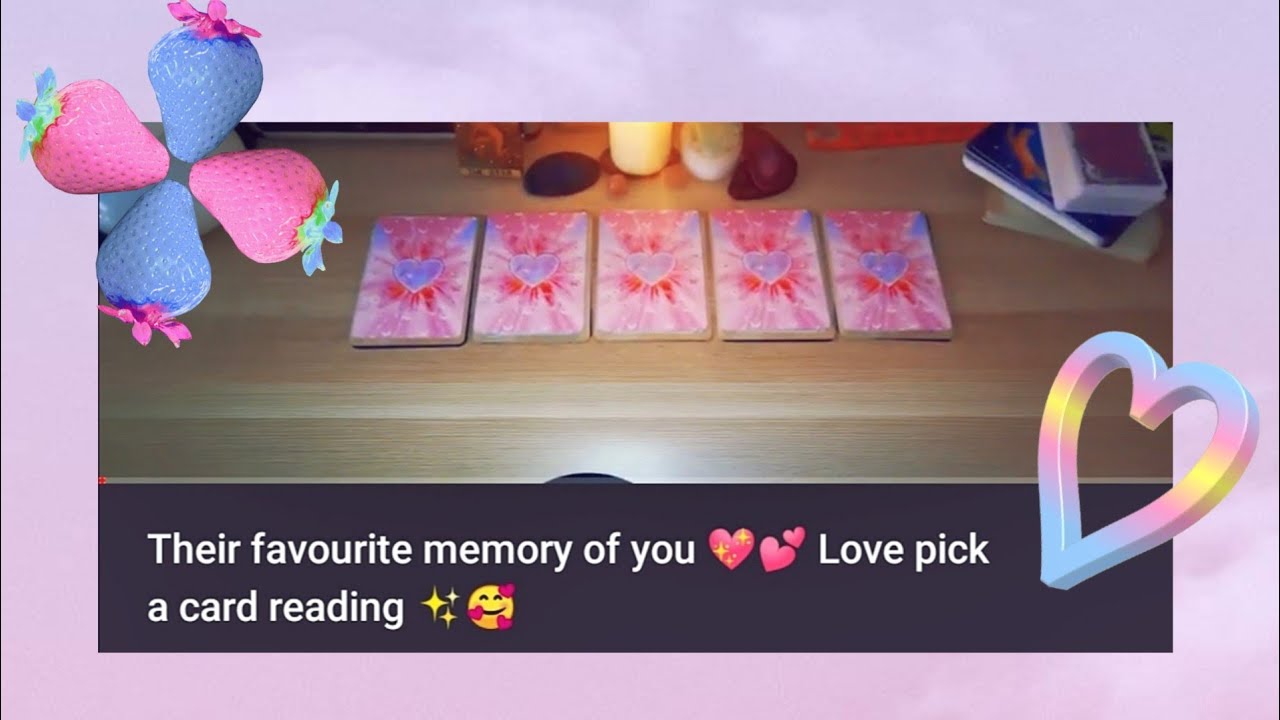 Their favourite memory of you 💖💕 Love pick a card reading ✨🥰