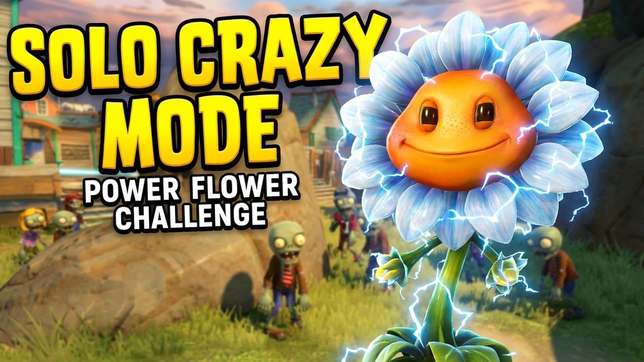 Power Flower сходит с ума! 🌻⚡ Sharkbite Shores Solo Garden