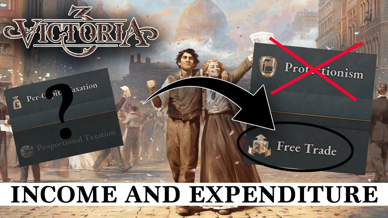 How to manage your income and spending in Victoria 3 | Tutorial