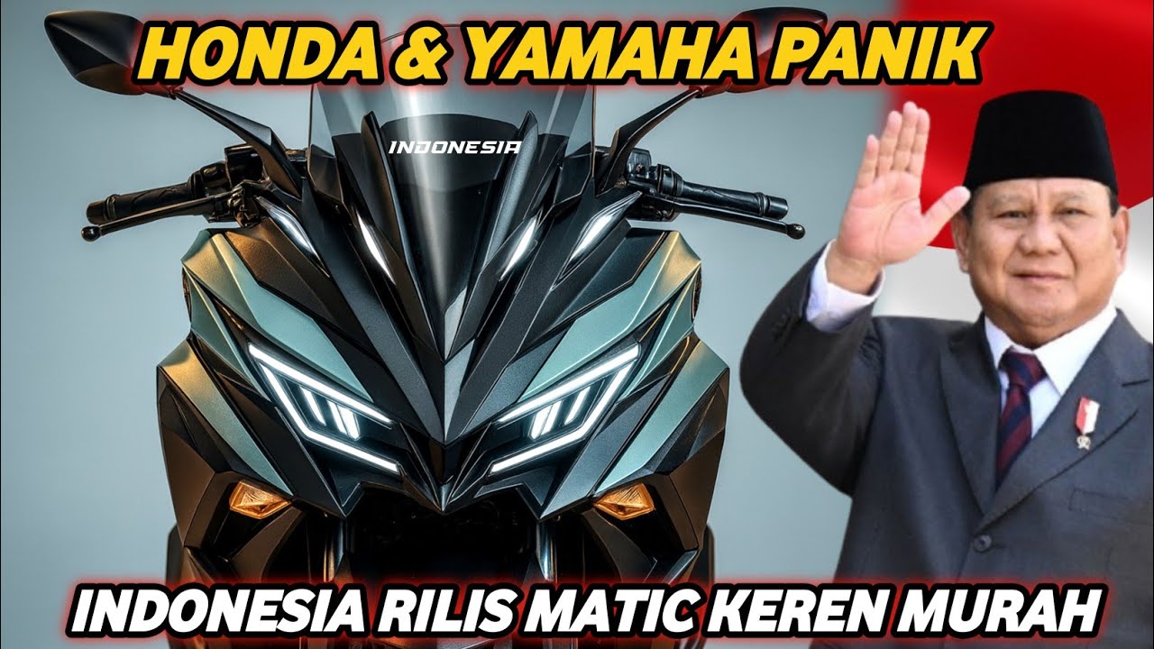 KEJUTAN AKHIR TAHUN❗MOTOR MATIC GARUDA ASLI BUATAN INDONESIA HADIR !! DISAIN KEREN 2026 