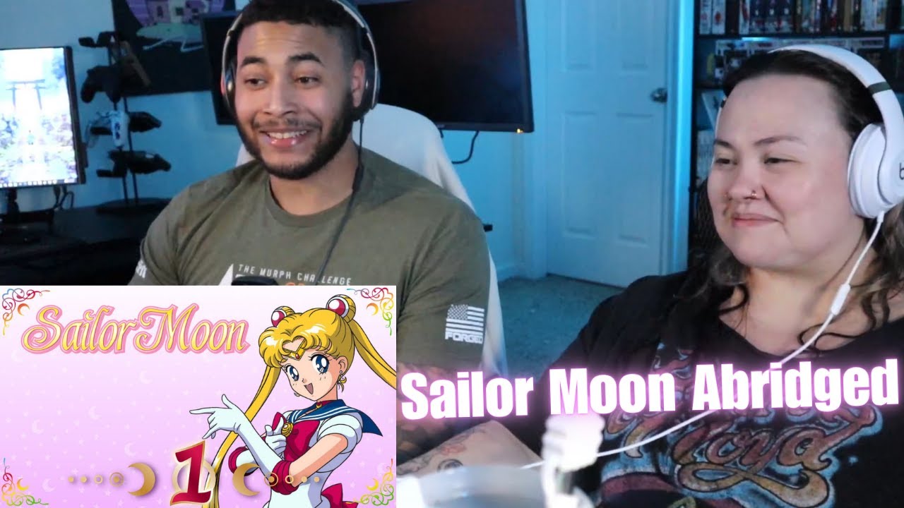 OtakuCouple реагирует: Toonami Abridged | Sailor Moon (ЧАСТЬ 1)