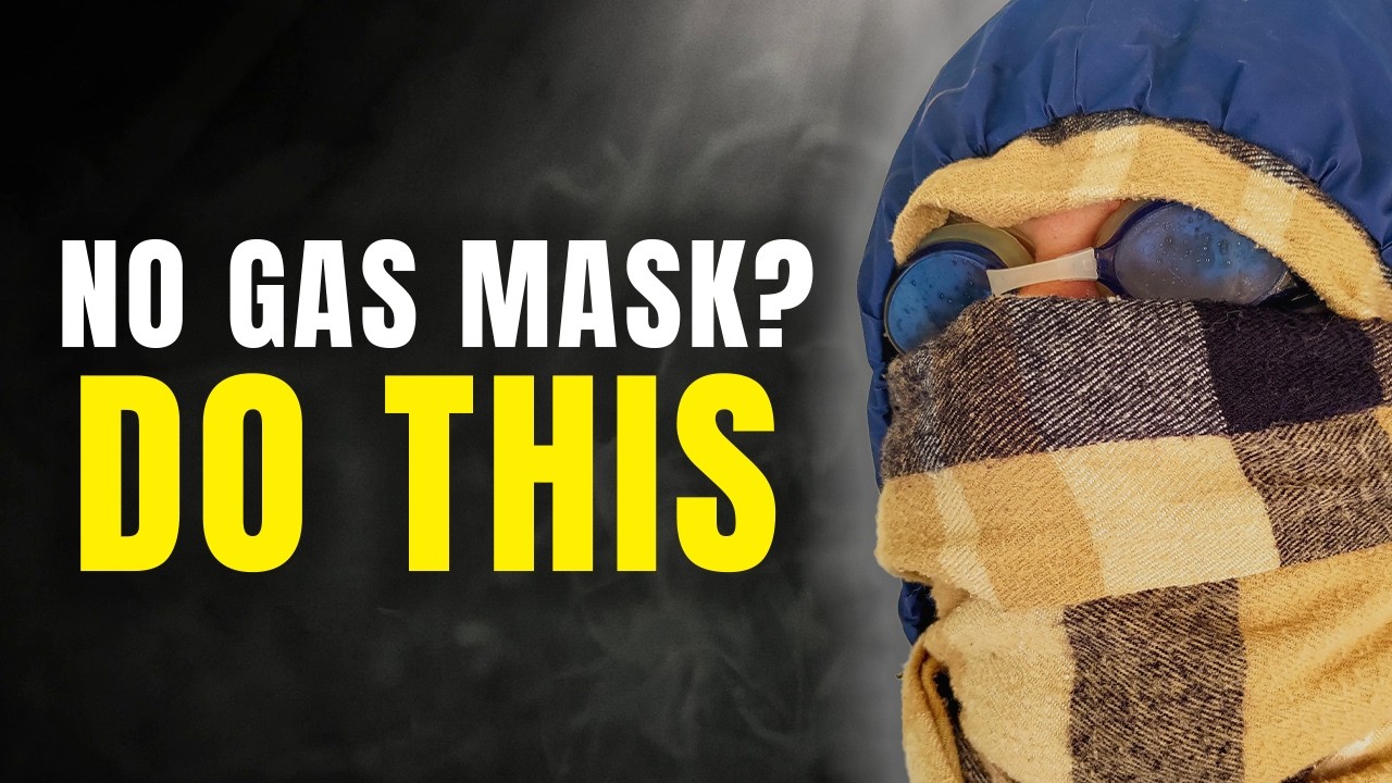 No Gas Mask? How to Protect Yourself With Household Items