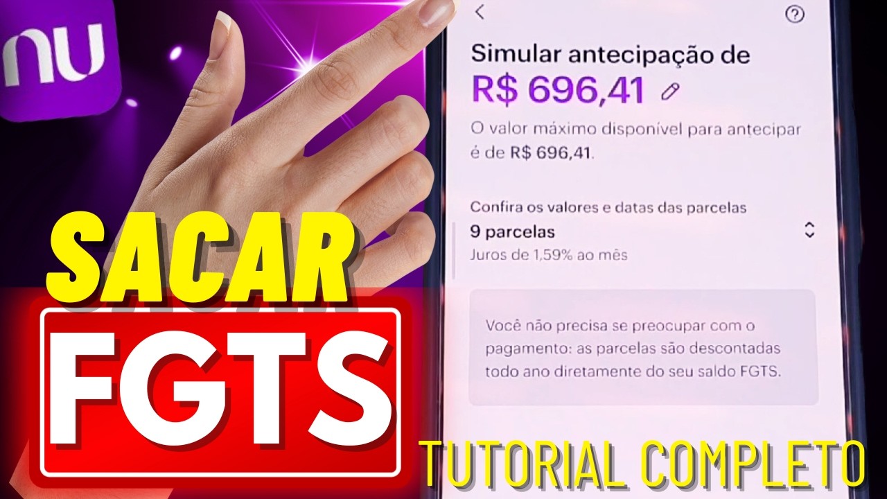 Como SACAR FGTS pelo NUBANK