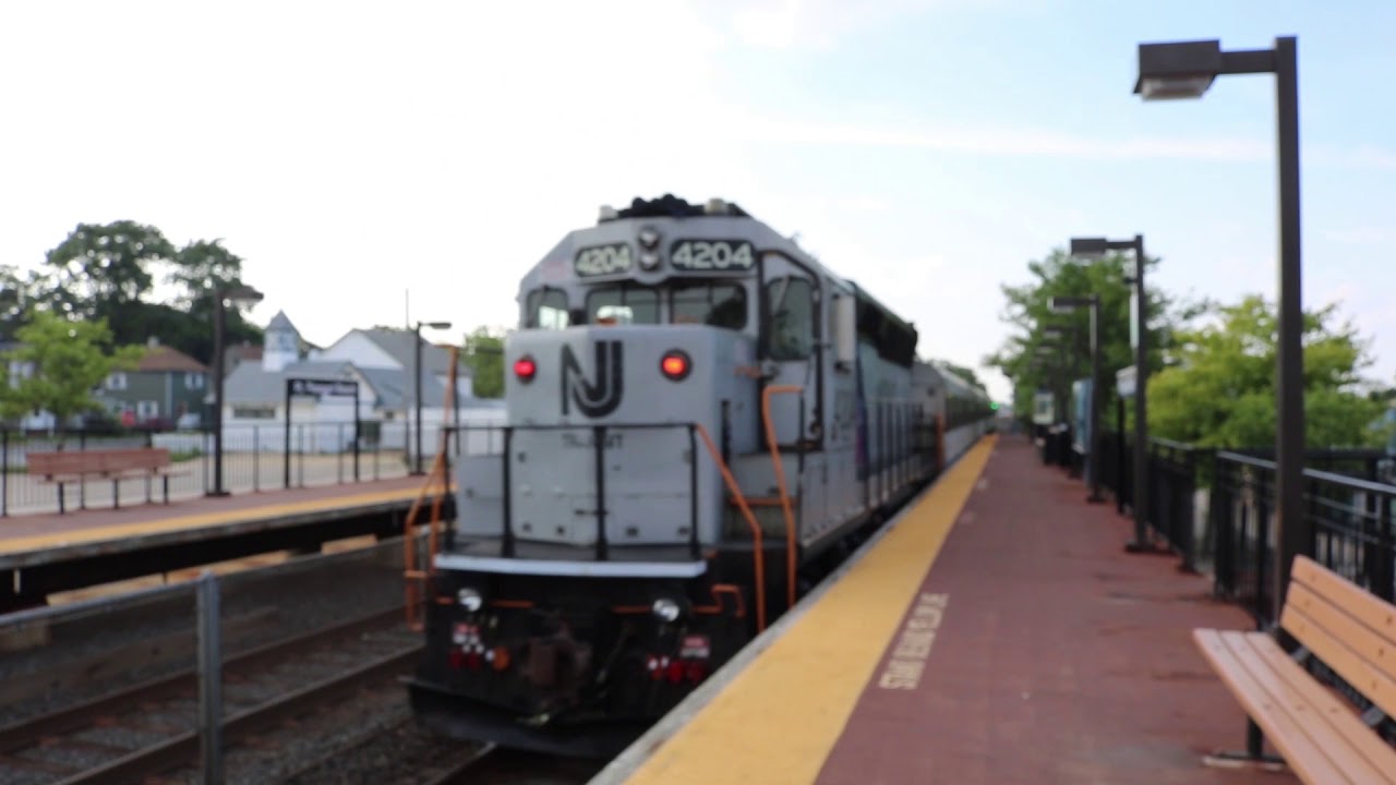 New Jersey Transit at Point Pleasant Beach, NJ 7/10/19