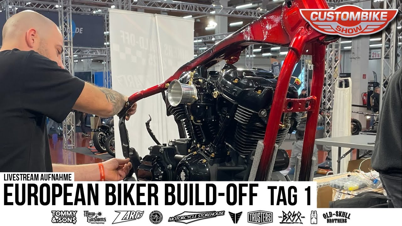 European Biker Build-Off 2025 LIVE 🔴 | Custom Bike Show 2025 | ADC