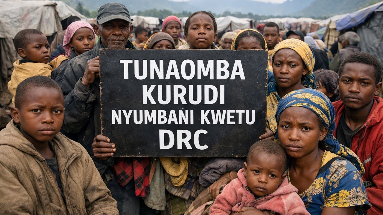 WACONGOMANI WALIYOKIMBILIA BURUNDI WAOMBA KURUDISHWA NYUMBANI DRC