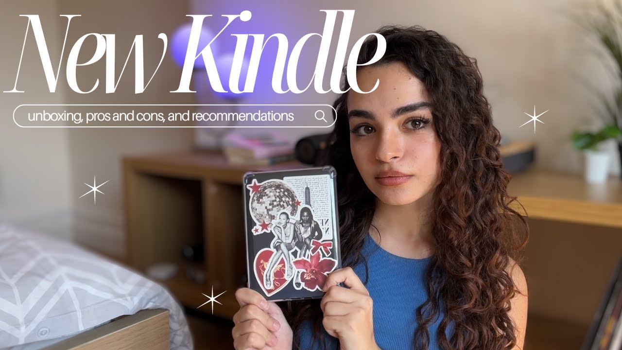 i got a kindle!! 📖 unboxing, pros/cons + kindle unlimited recommendations ✨
