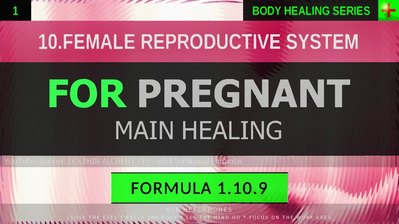 1.10.9 🎧 Healthy pregnancy, FOR Pregnant Women EXTREMELY DEEP HEALING (Resonant Subliminal)