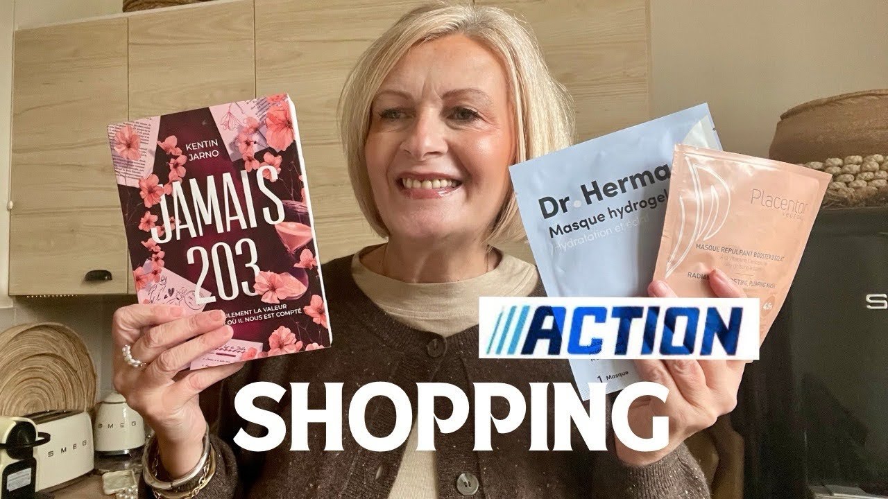 RETOUR DE SHOPPING -HAUL ACTION - PARAPHARMACIE ET NOUVELLE LECTURE #haul 