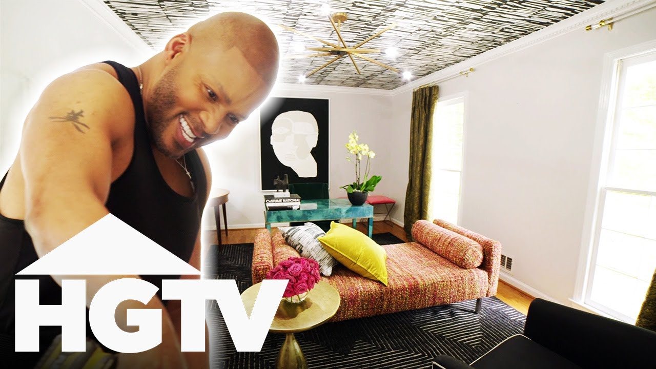 Michel Brings A Mansion Style To This 1960s Home! | Luxe For Less