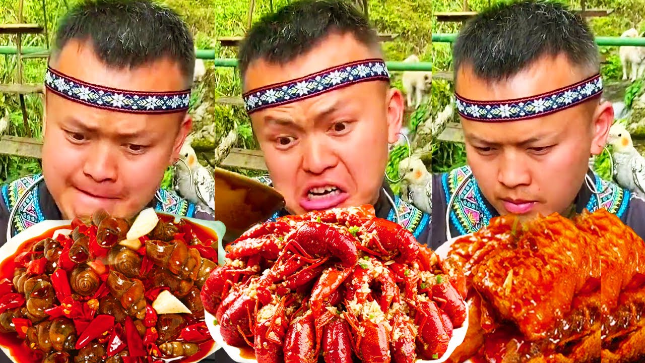 【ASMR MUKBANG】Challenge to cook fish in sour soup, a delicacy for Miao people