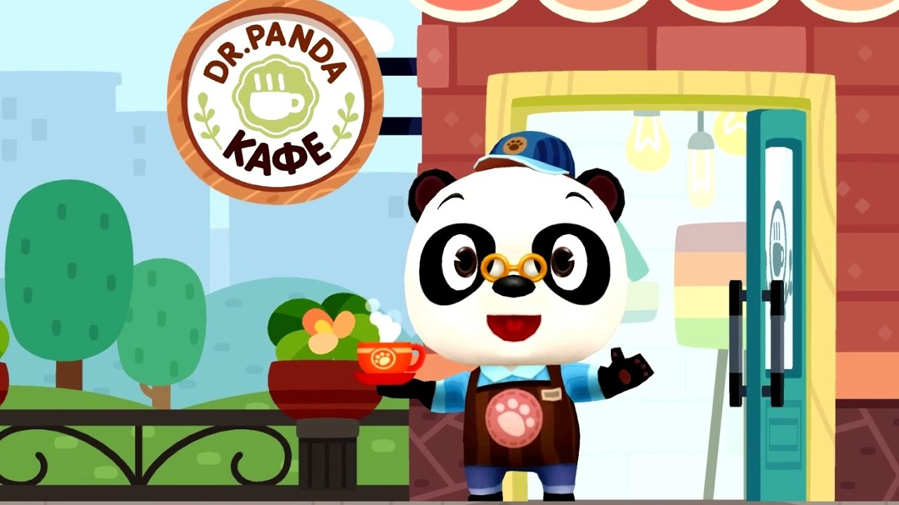 Dr. Panda КАФЕ | Dr. Panda CAFE | Развивающий мультик (ИГРА). Children's cartoon Game