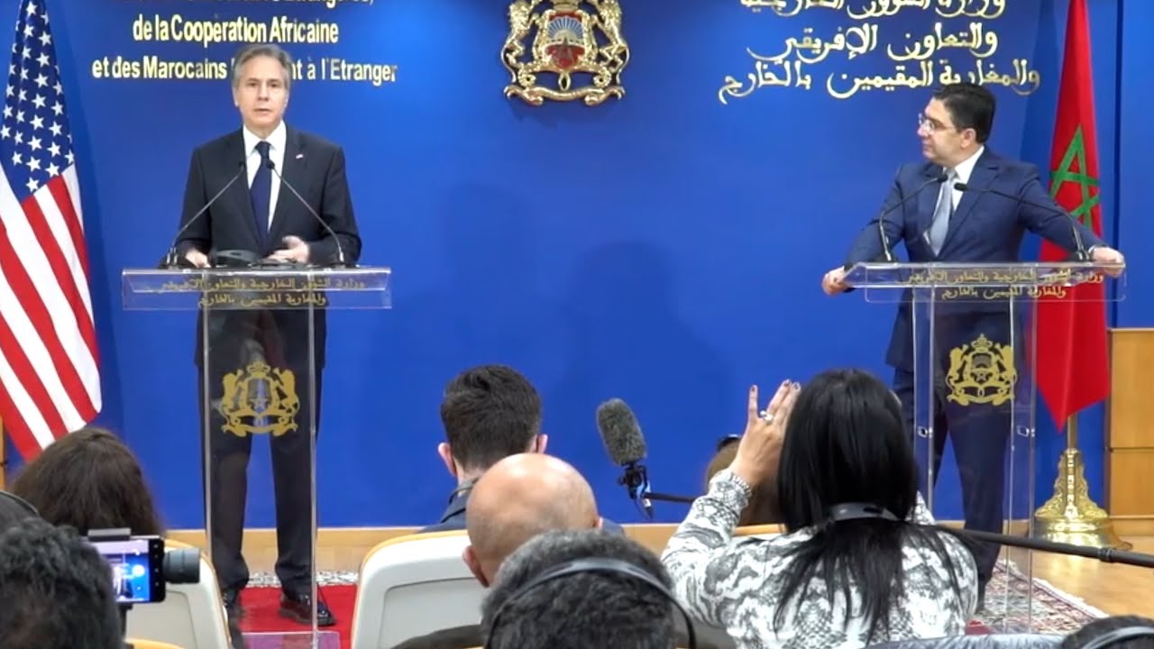 Secretary Blinken's joint press availability with Moroccan Foreign Minister Nasser Bourita.