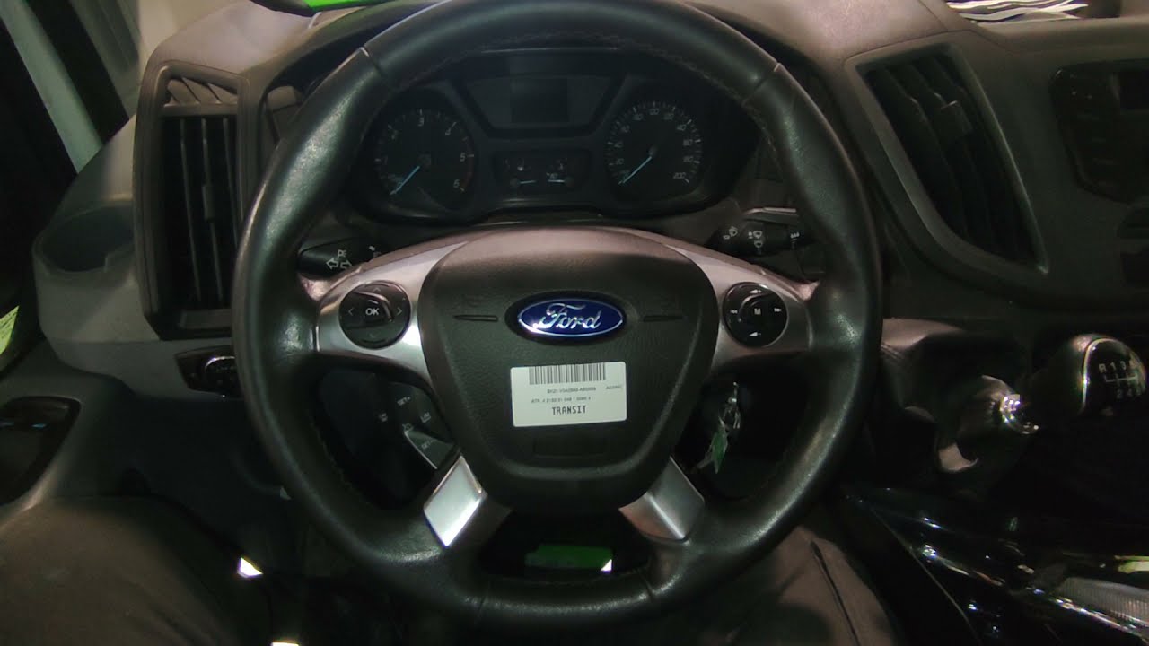 airbag removal Ford Transit 2016-