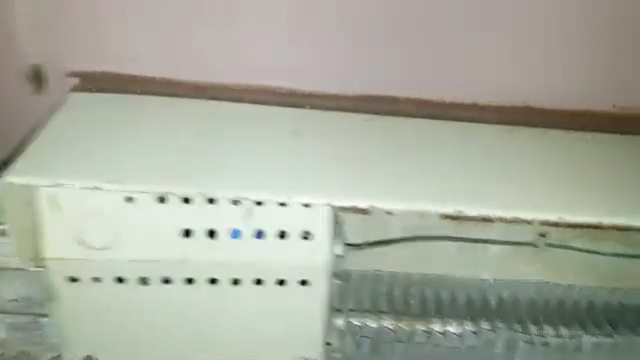 How to remove  electric baseboard heaters.