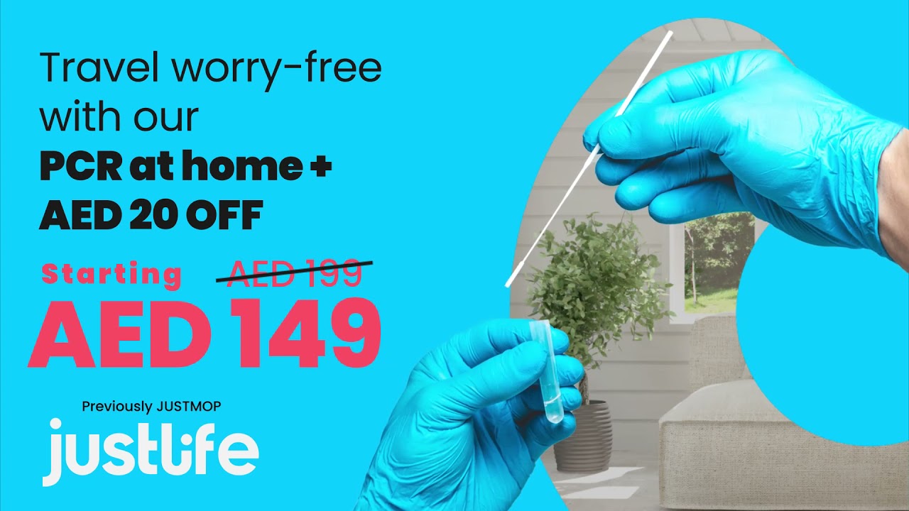 PCR at Home for AED 149!