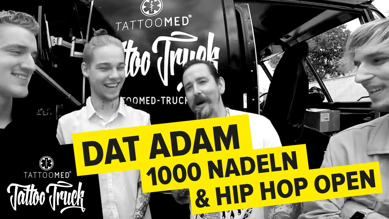 Interview mit: DAT ADAM @ Hip Hop Open mit dem TATTOO TRUCK | TattooMed