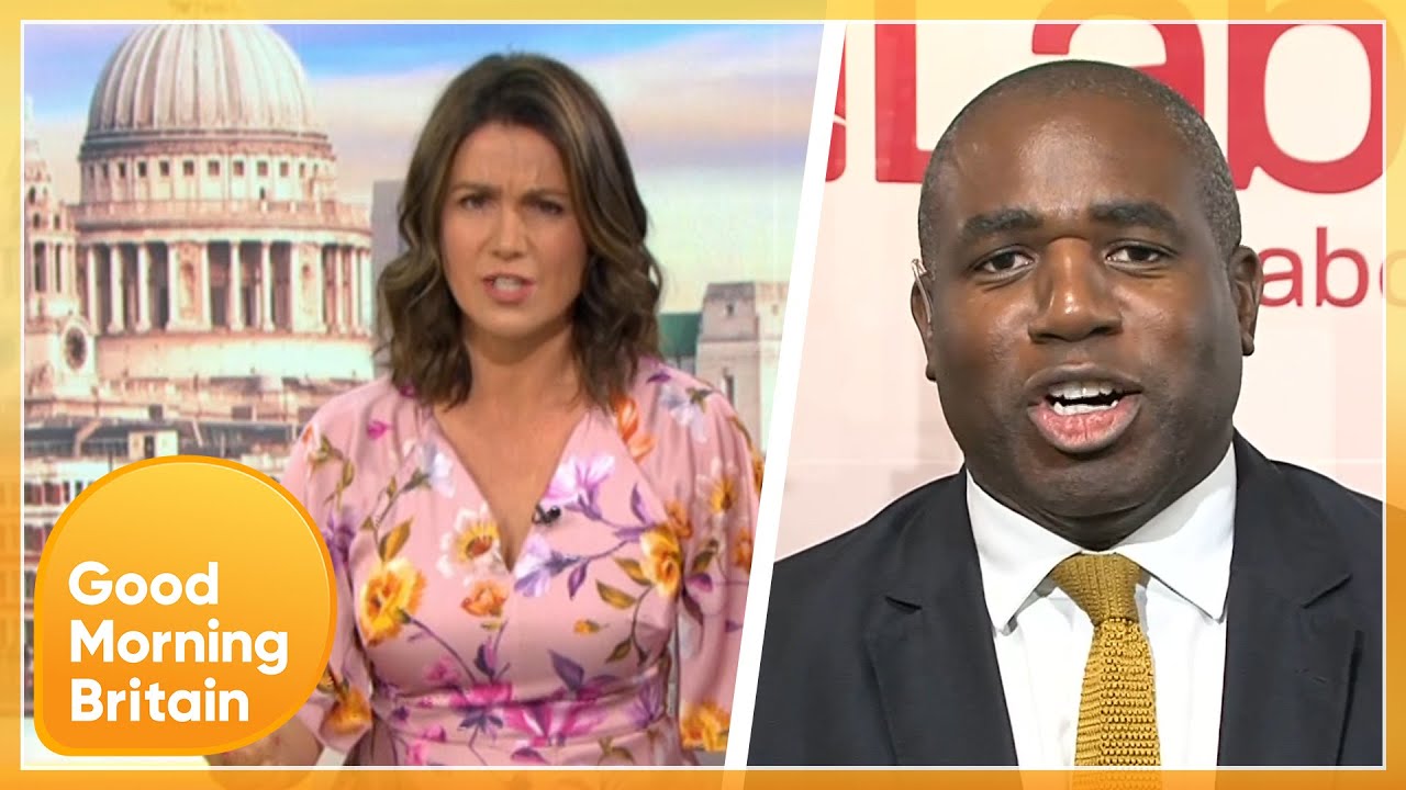 Susanna Challenges David Lammy On Whether We Can Trust Sir Keir Starmer | Good Morning Britain