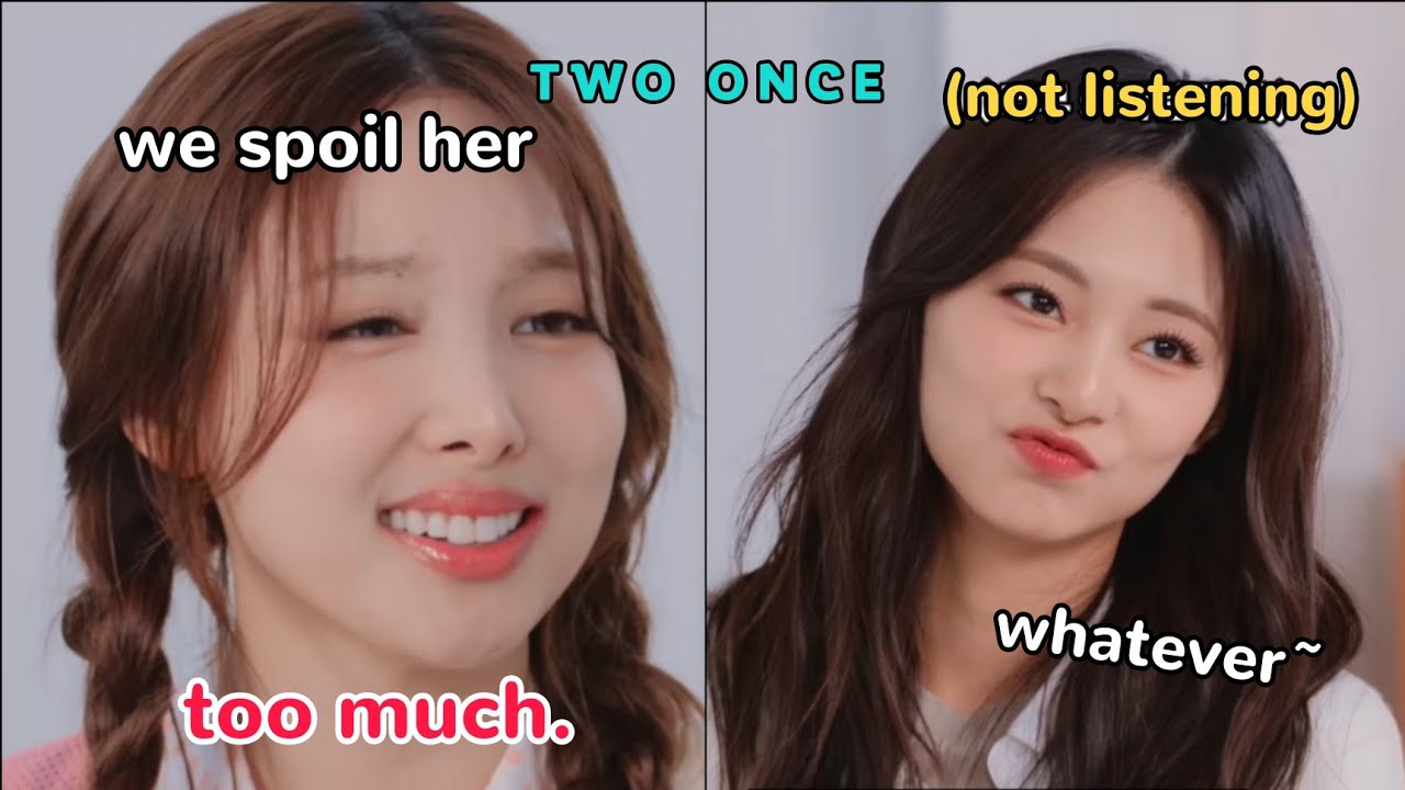 TWICE unnies *comfronting* spoiled Tzuyu but she argues back instead 😂