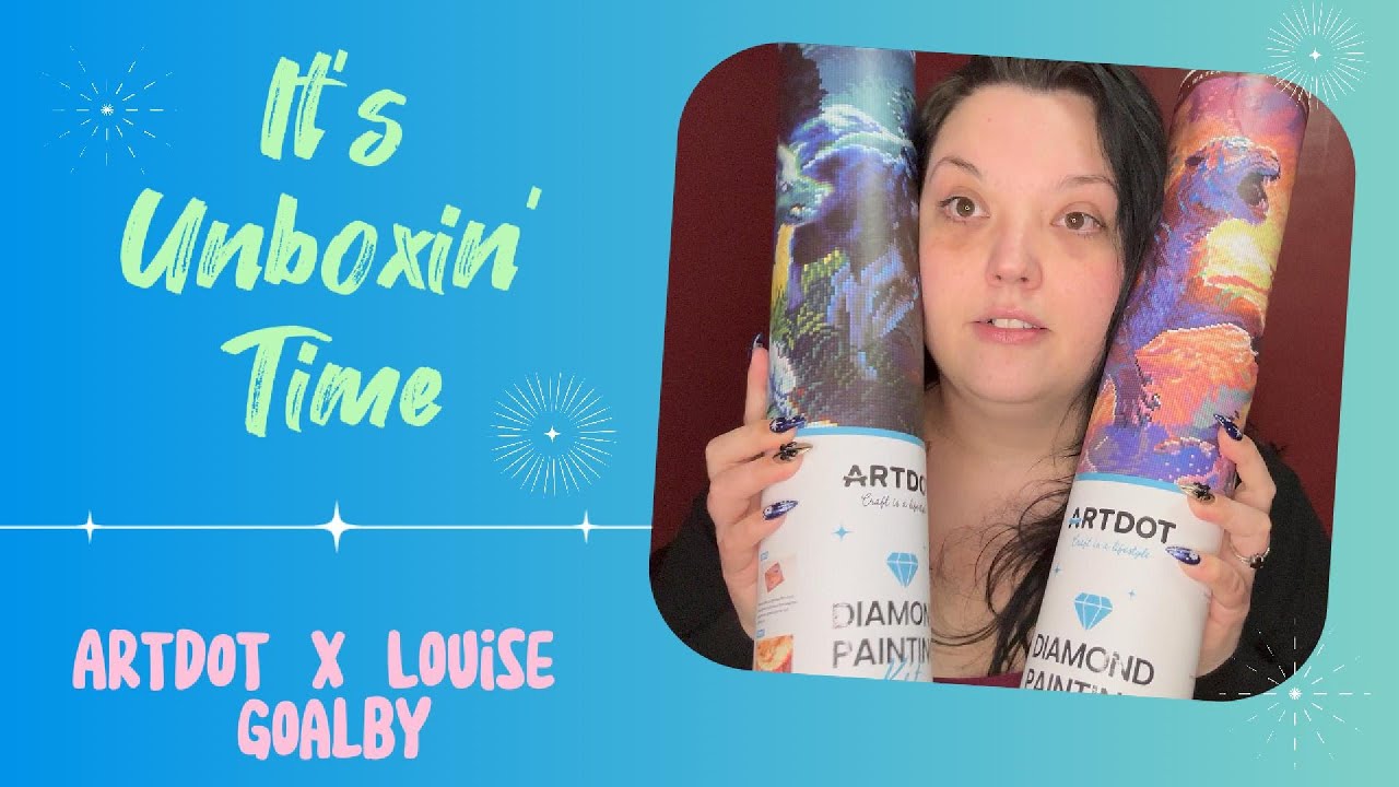 It's Unboxin' Time! | ARTDOT x Lousie Goalby | Diamond Painting