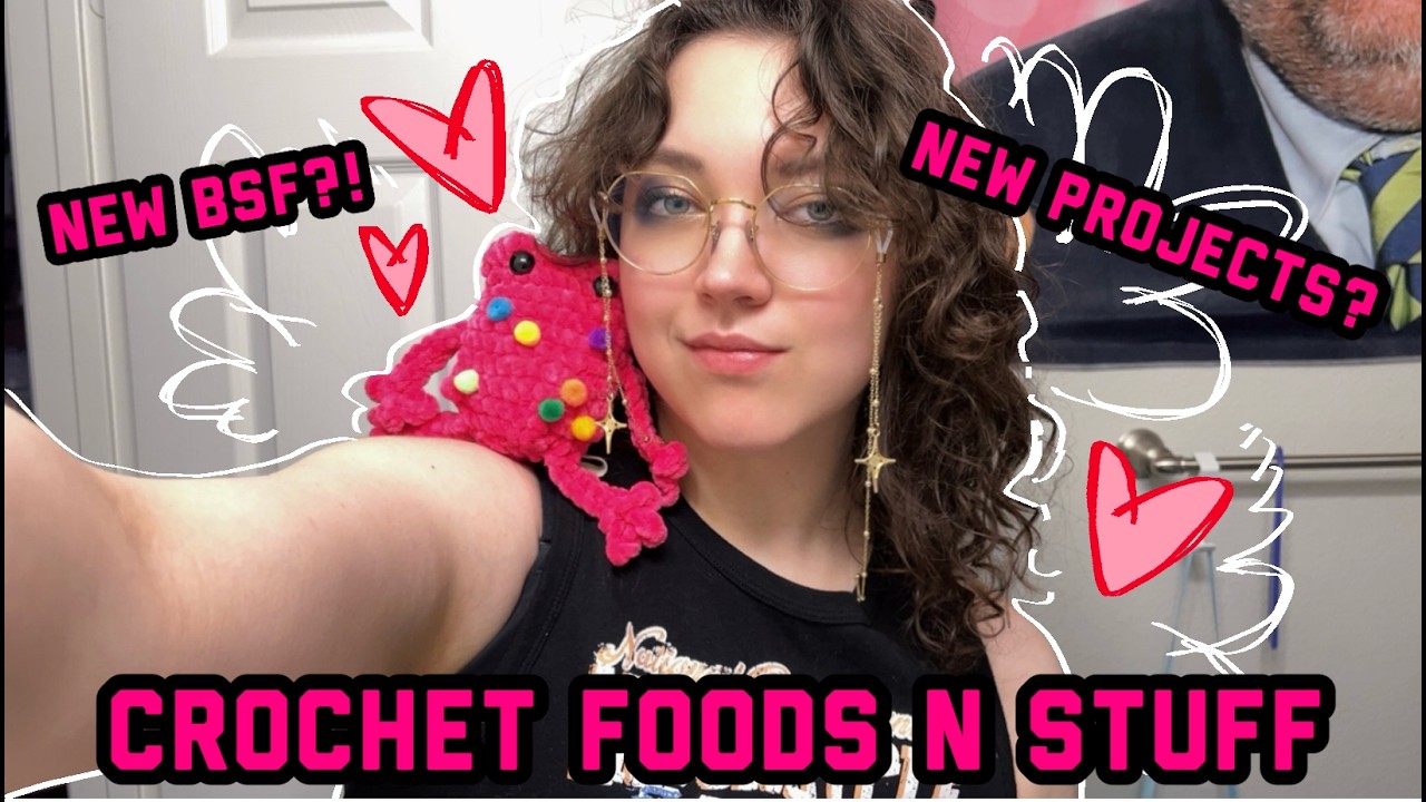 A week in the life of a Crochet/Fiber artist | crochet VLOG