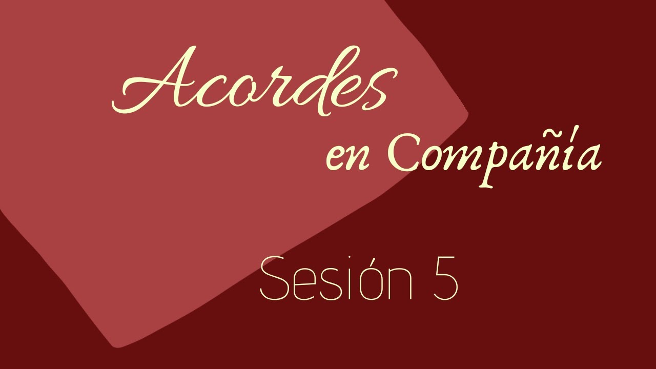 Acordes del Alma - Lo perdí todo (Sesión 5/Acordes en Compañía)