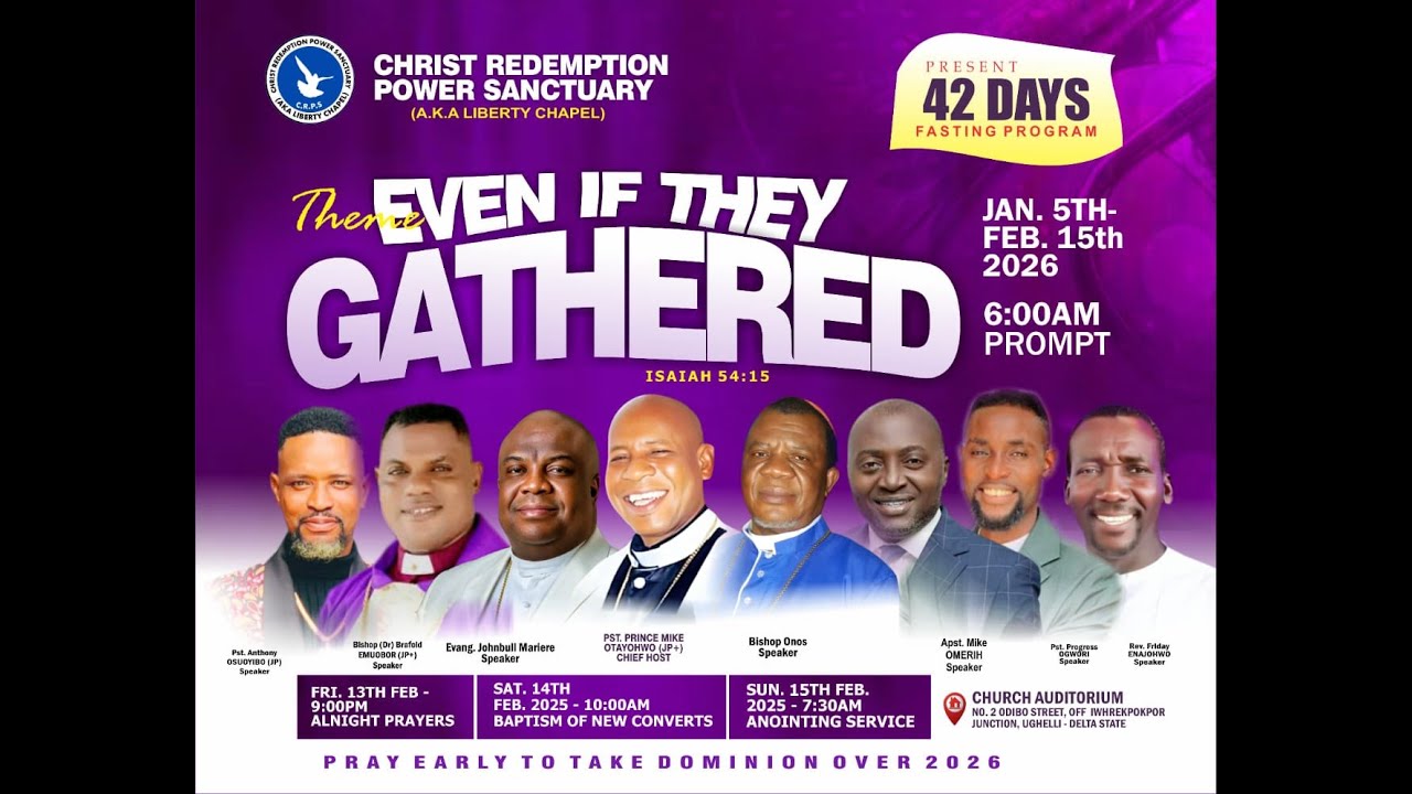 EVEN IF THEY GATHERED ||DAY 31|| BISHOP ONOS || FEB. 4TH 2026