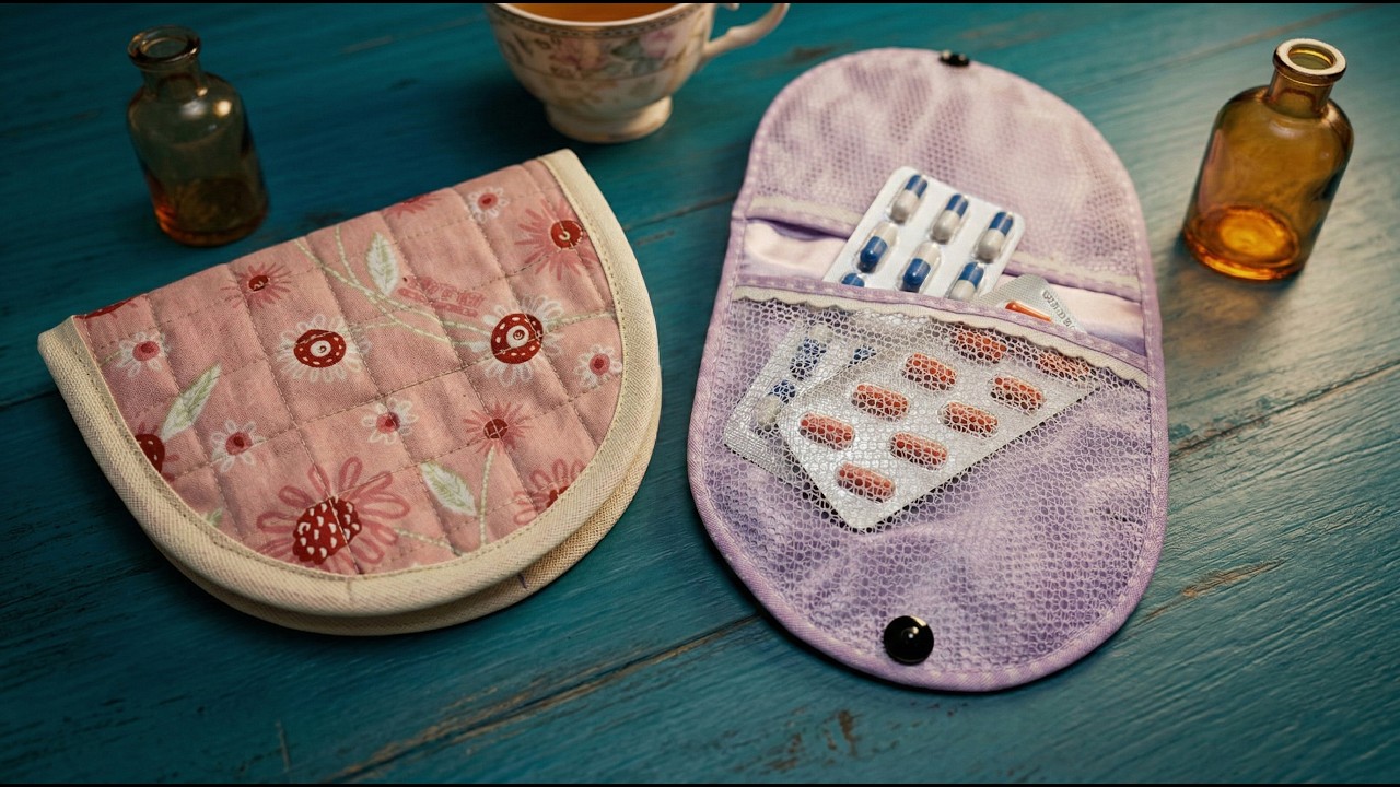 MEDICINE POUCH - HOW TO MAKE, STEP BY STEP