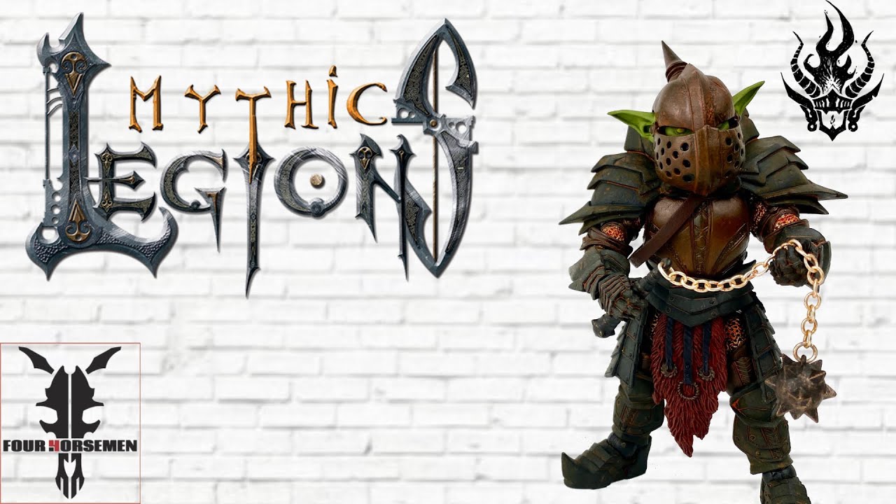 Mythic Legions GONXX The Legion of Arethyr Goblin Figure Review and Size Comparison